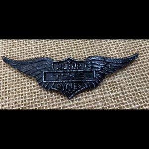 Rare Vintage Harley Wings Emblem